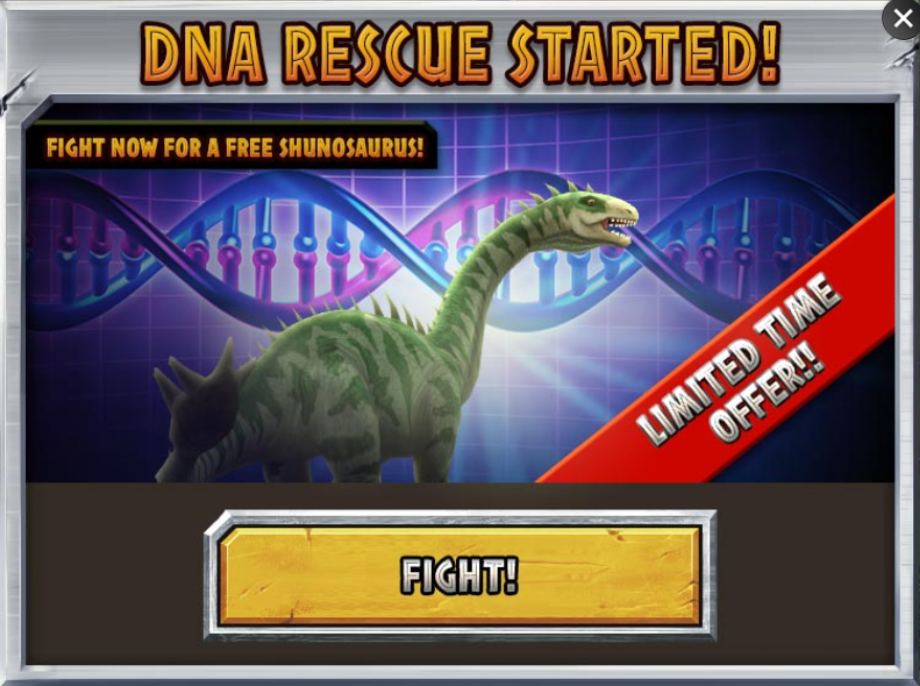 shunosaurus jurassic world the game