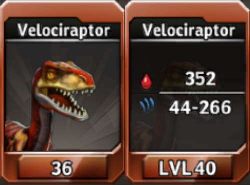 jurassic park builder velociraptor