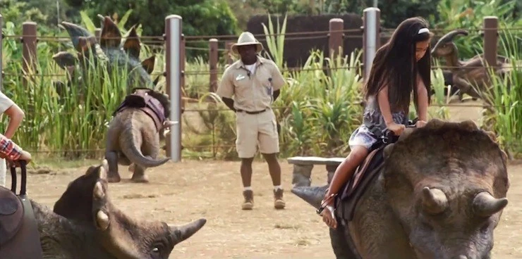 lego jurassic world petting zoo