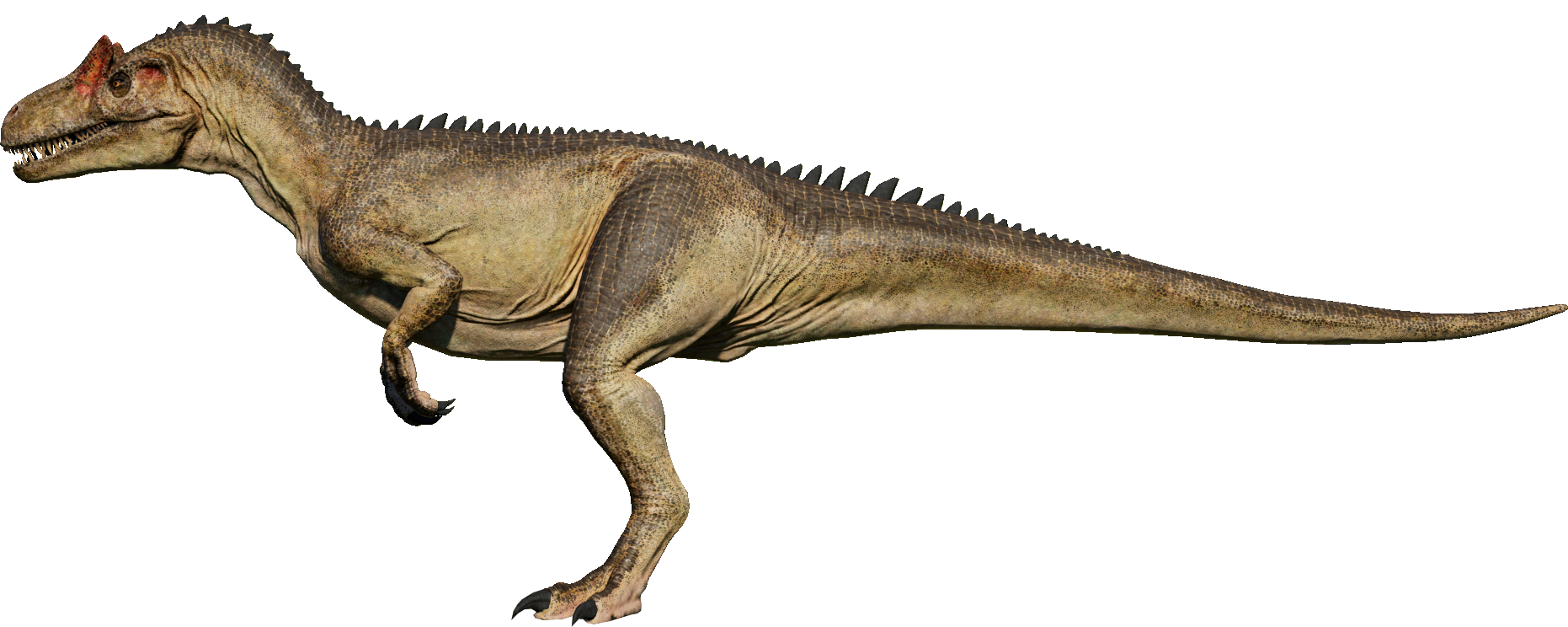 allosaurus jurassic world evolution