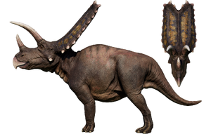 jurassic world pentaceratops