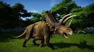 jurassic world pentaceratops