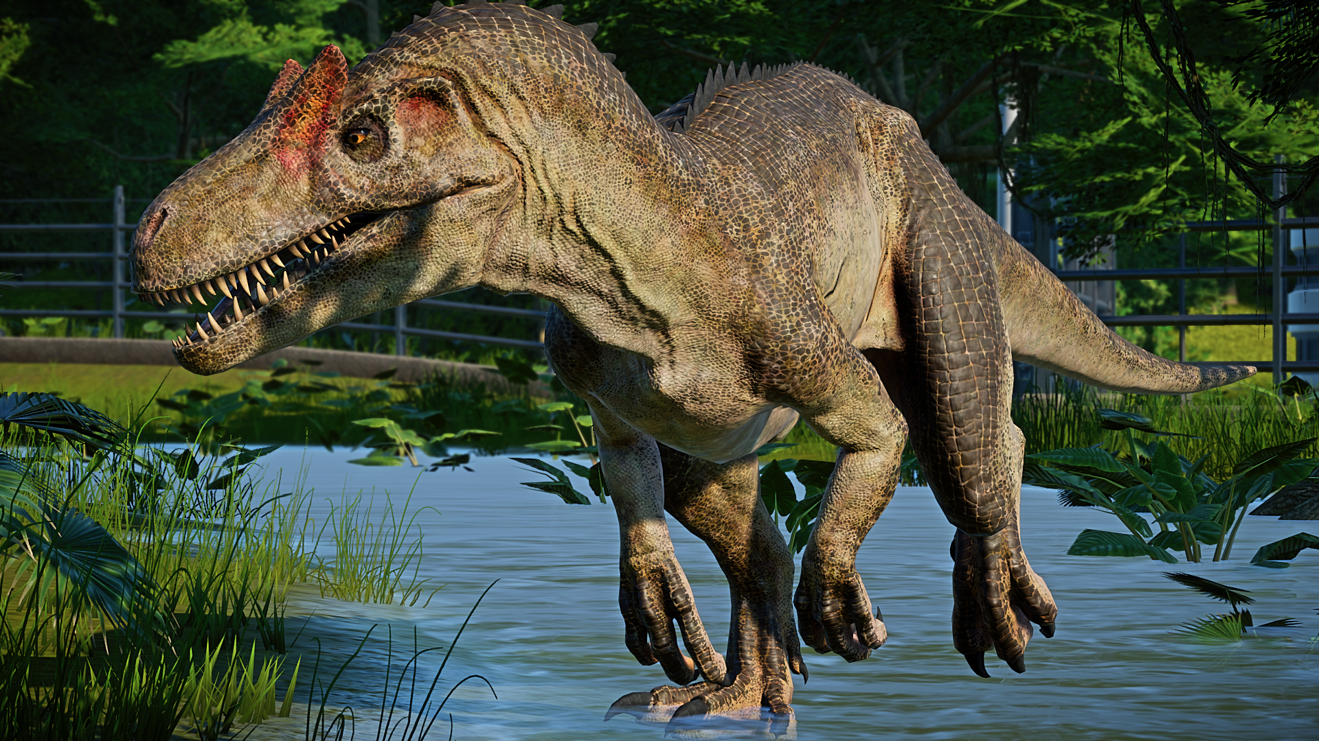 Image Allosauruspng Jurassic World Evolution Wiki Fandom Powered By Wikia 