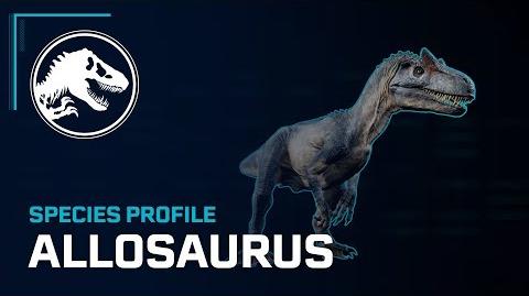 allosaurus jurassic world evolution