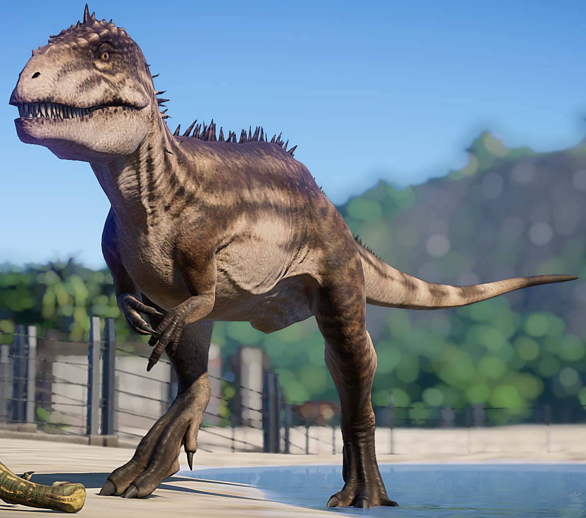 Carcharodontosaurus  Jurassic World Evolution Wiki 