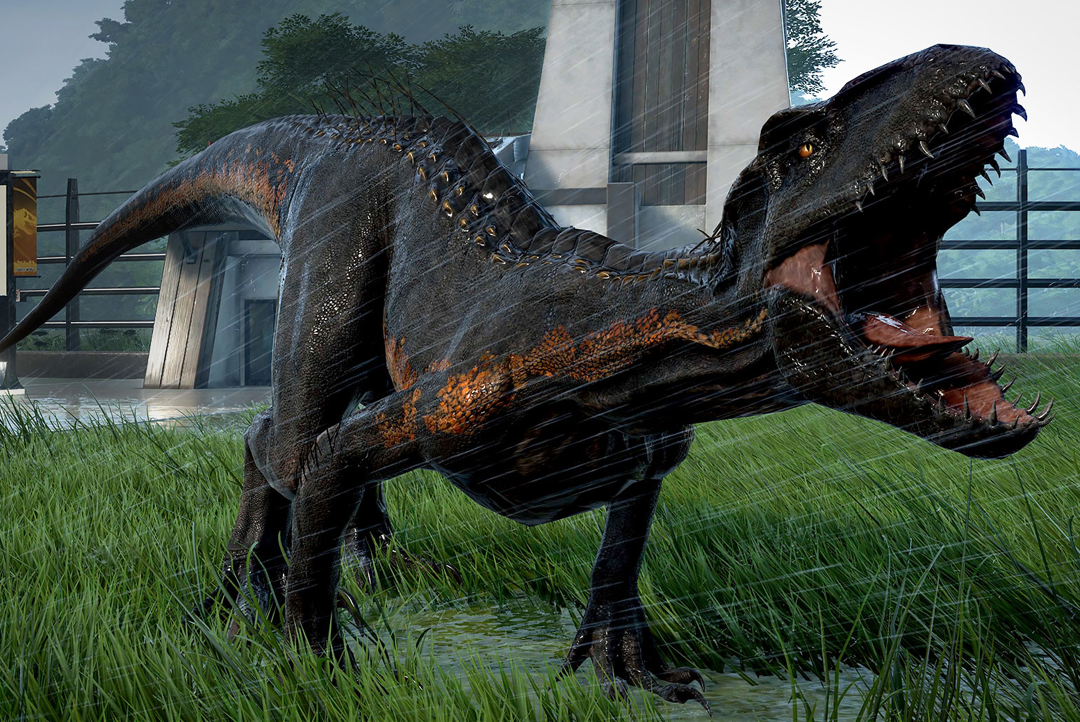 indoraptor in jurassic world camp cretaceous