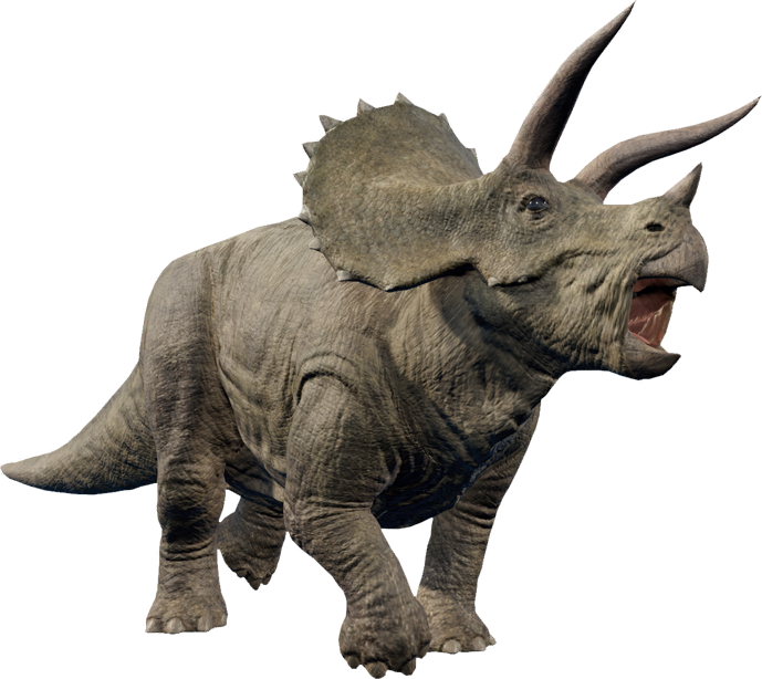 jurassic park 3 triceratops