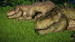 jurassic world evolution tyrannosaurus