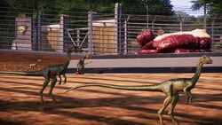 jurassic world evolution compsognathus