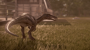 baryonyx in jurassic world evolution