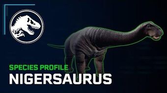 Nigersaurus Jurassic World Evolution Wiki Fandom