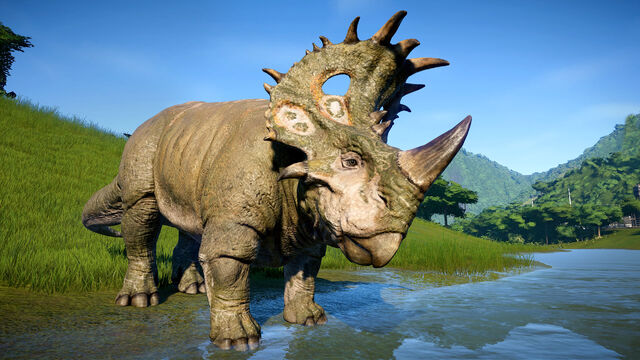 jurassic world 2 sinoceratops