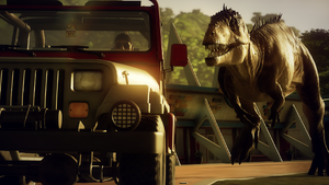 carcharodontosaurus jurassic world evolution