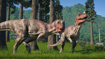 jurassic world evolution ceratosaurus can live with