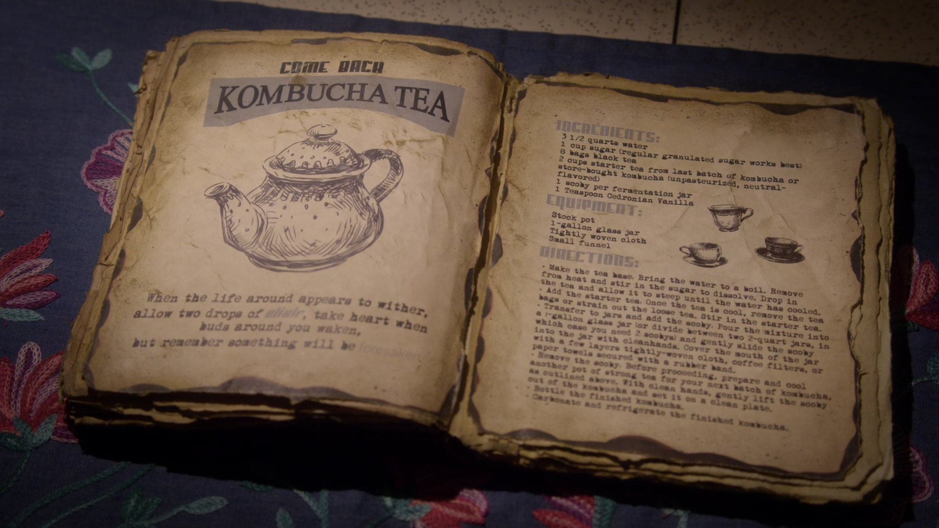 Come Back Kombucha Tea | Just Add Magic Wiki | Fandom