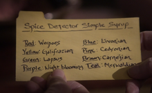 spice magic detector syrup simple sugar key wiki ingredients wikia elysian spices fandom