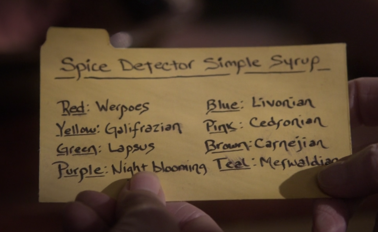 Spice Detector Simple Syrup | Just Add Magic Wiki | Fandom