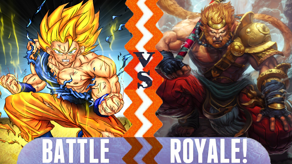 Image Battle Royale Son Goku vs Sun Wukong.png Battle Royale Wikia FANDOM powered by Wikia