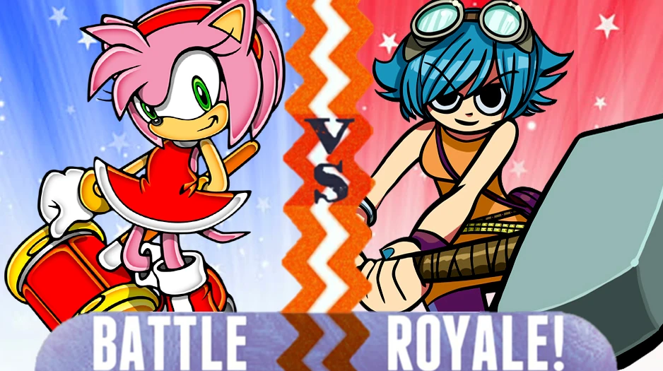 Image - Amy Rose vs Ramona Flowers.jpg | Battle Royale Wikia ... Image - Amy Rose vs Ramona Flowers.jpg | Battle Royale Wikia ...
