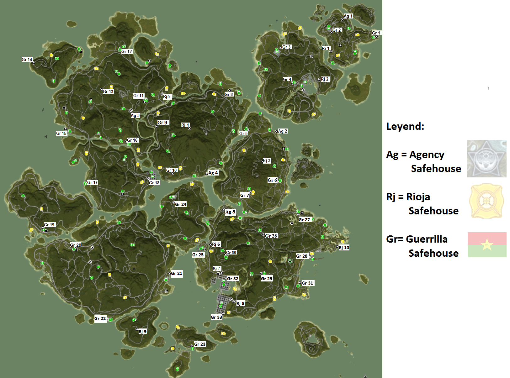 just cause 4 map just cause 4 map