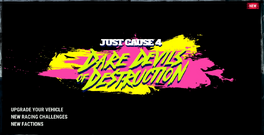 JC4 (DD in-game trailer, logo)