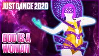 justdance/images/5/5a/Godisawoman_thumbnail_us.jpg/revision/latest/scale-to-width-down/200?cb=20190610205856