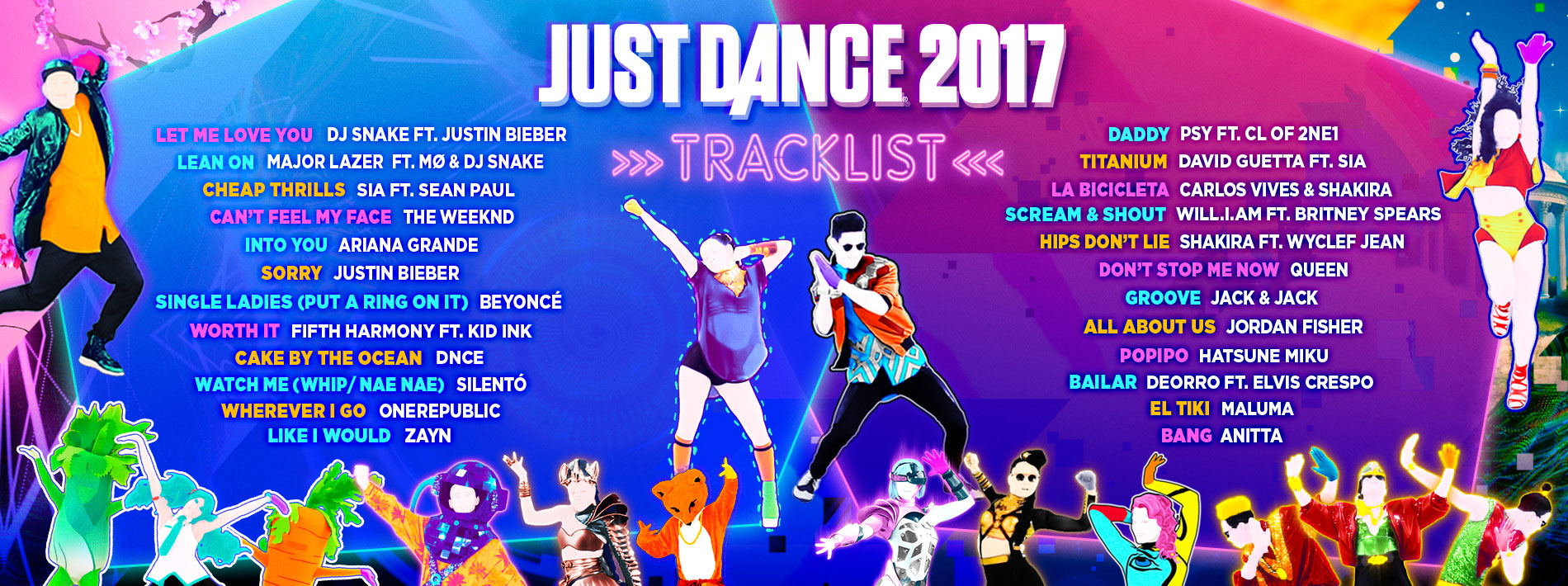 just dance 2022 tracklist