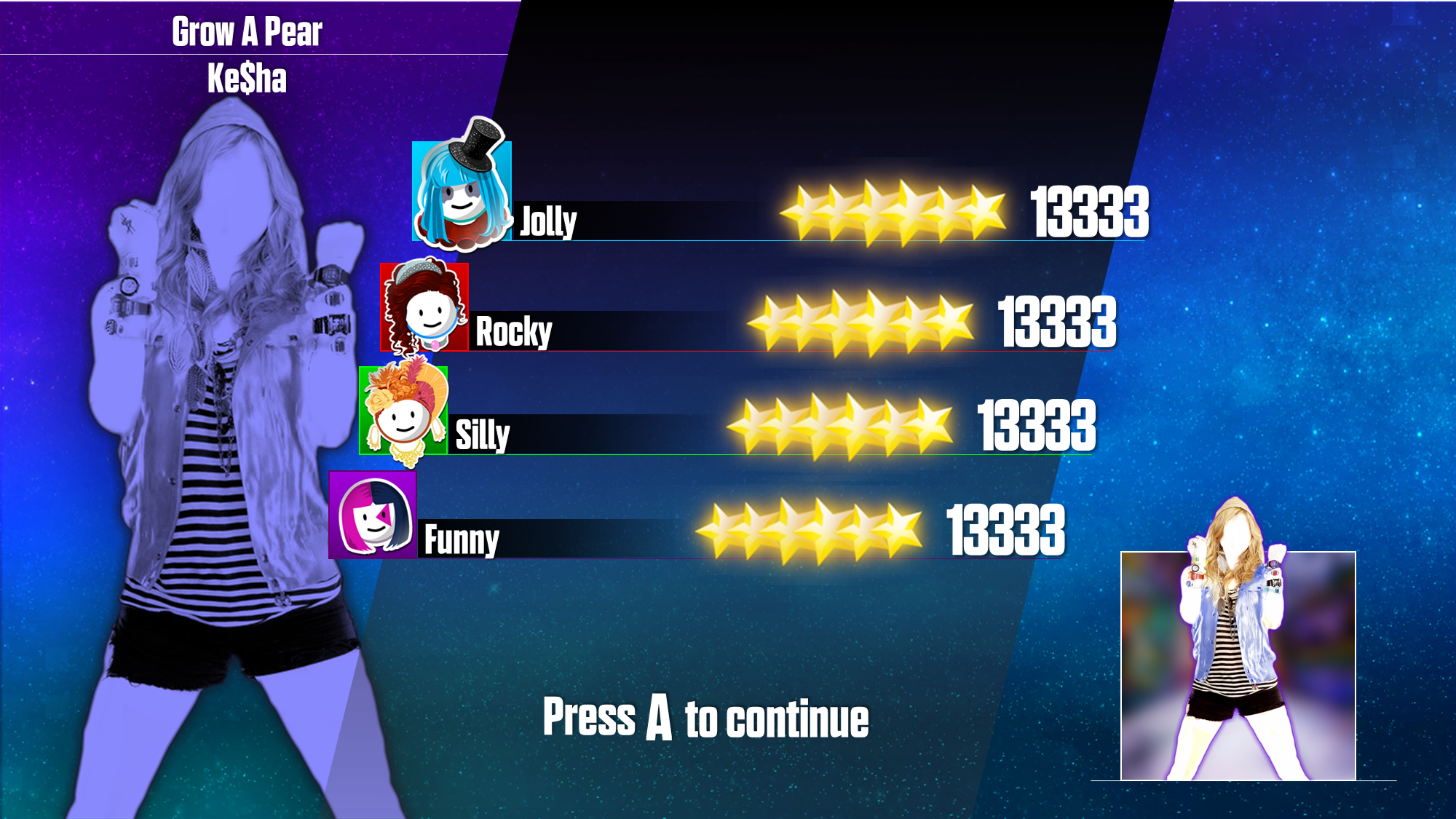 Image JDA Score Screen.png Just Dance Wiki FANDOM powered by Wikia