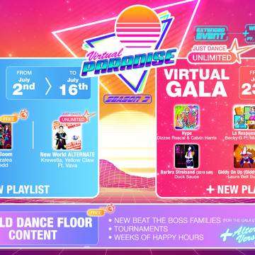 Season 3 Virtual Paradise Just Dance Wiki Fandom