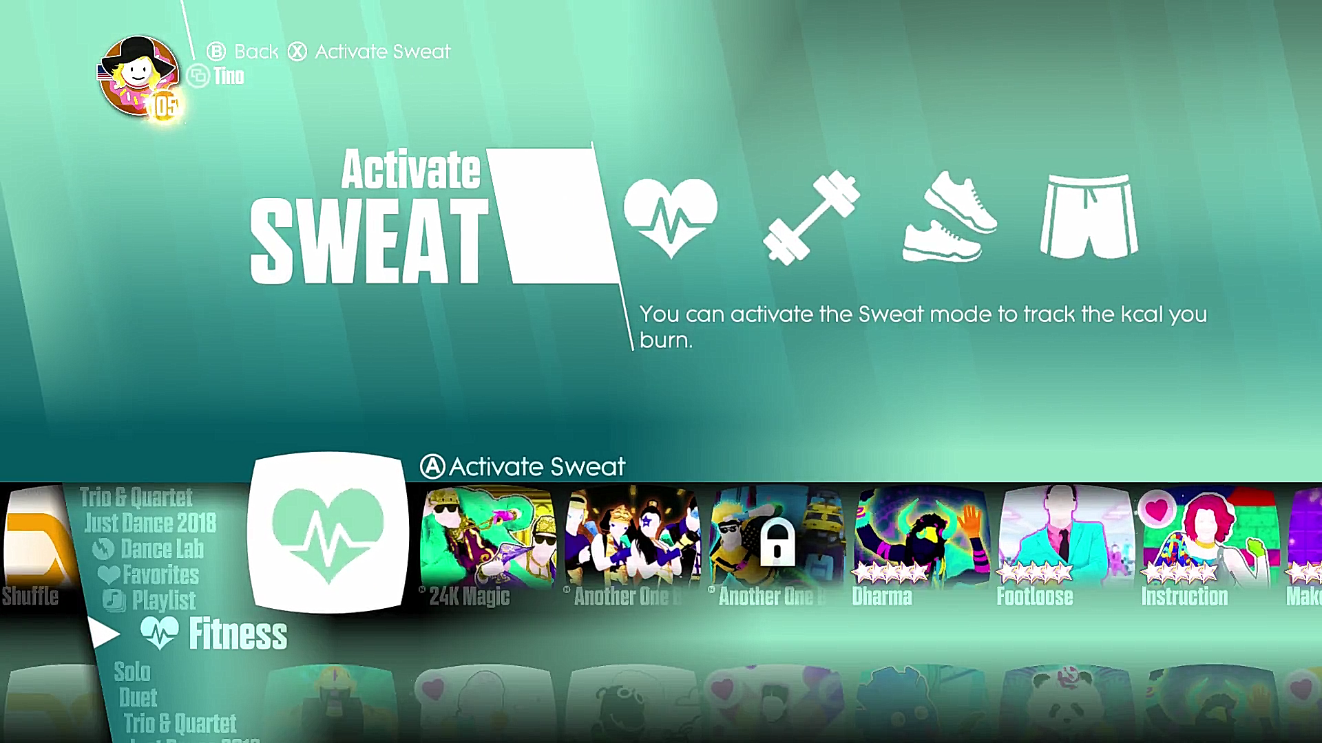 just do it sweat