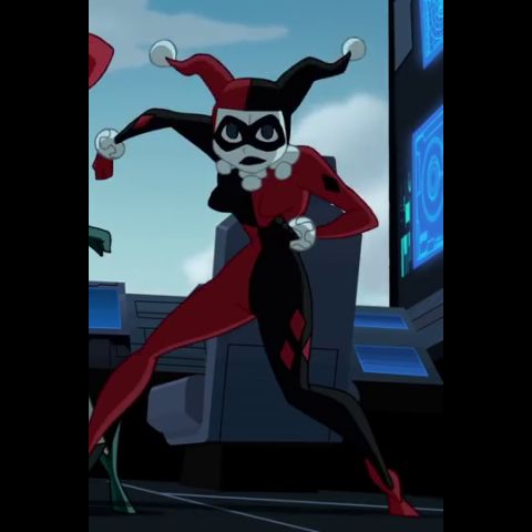 harley quinn in action