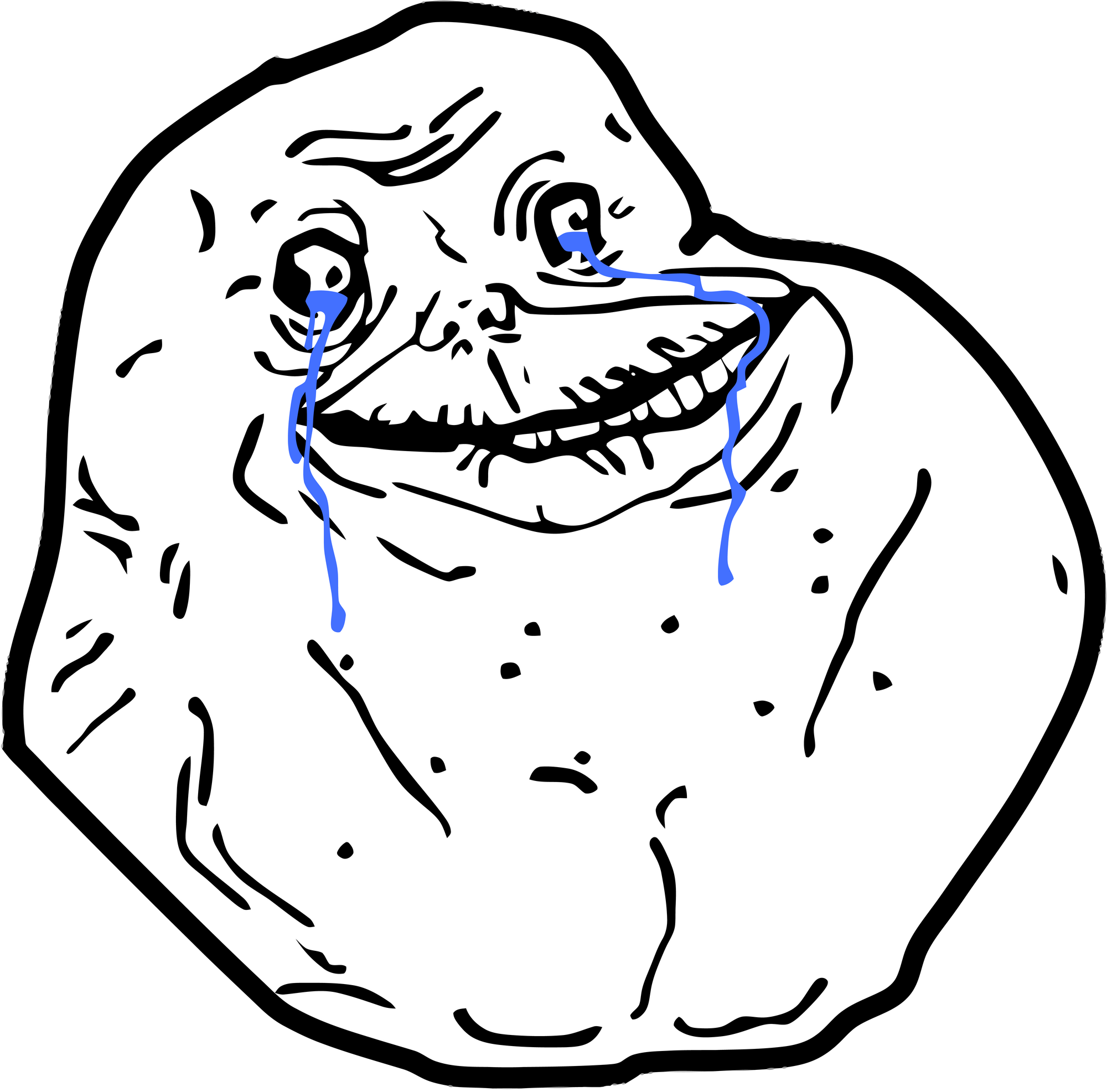Image Forever Alone Rage Face PNGpng Justin Quintanilla Wikia