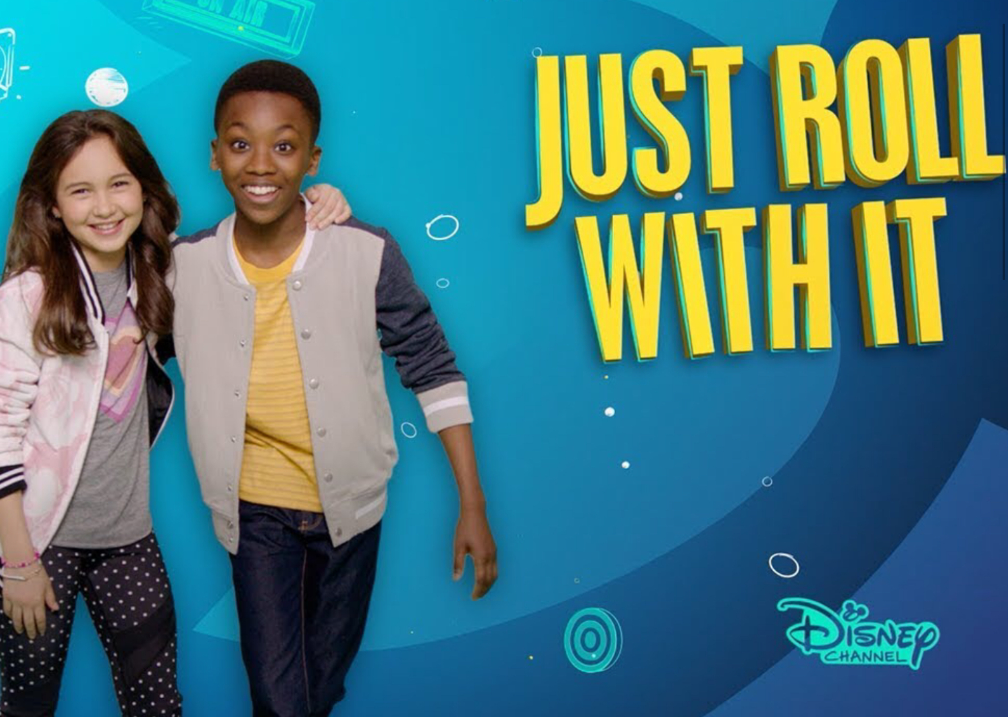 cast of just roll with it cast of just roll with it