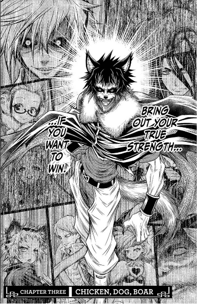 Chapter 3: Chicken, Dog, Boar | Juuni Taisen Wiki | Fandom