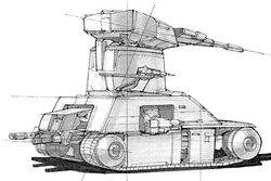 XR-85 tank droid