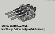 Mk X Heavy Railgun by fongsaunder