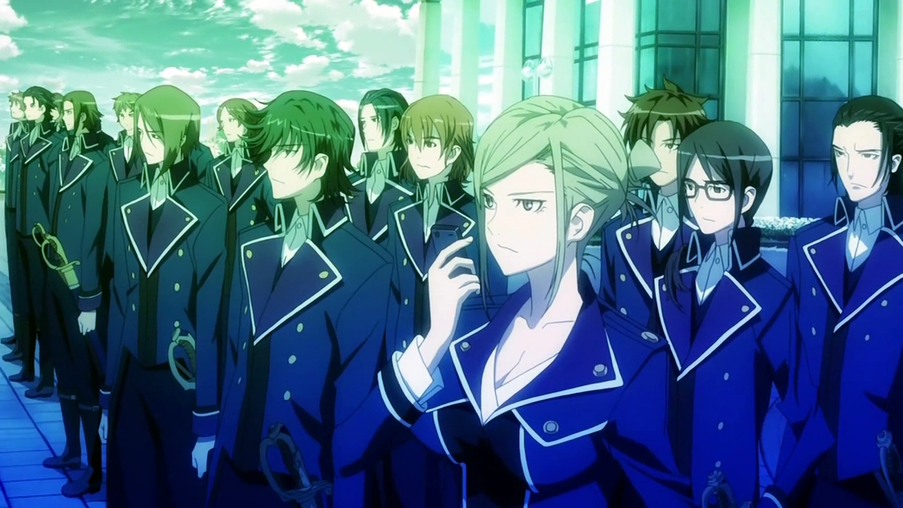 Image - BlueClanGatheredAtSchool'sFront.png | K Project Wiki | FANDOM