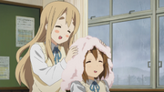 Mugi and yui towel