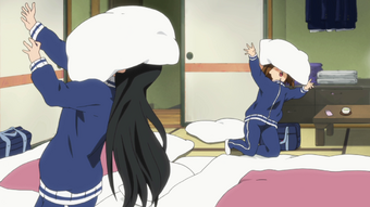 Anime Pillow Fight