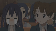 Jun surprised about azusa crying