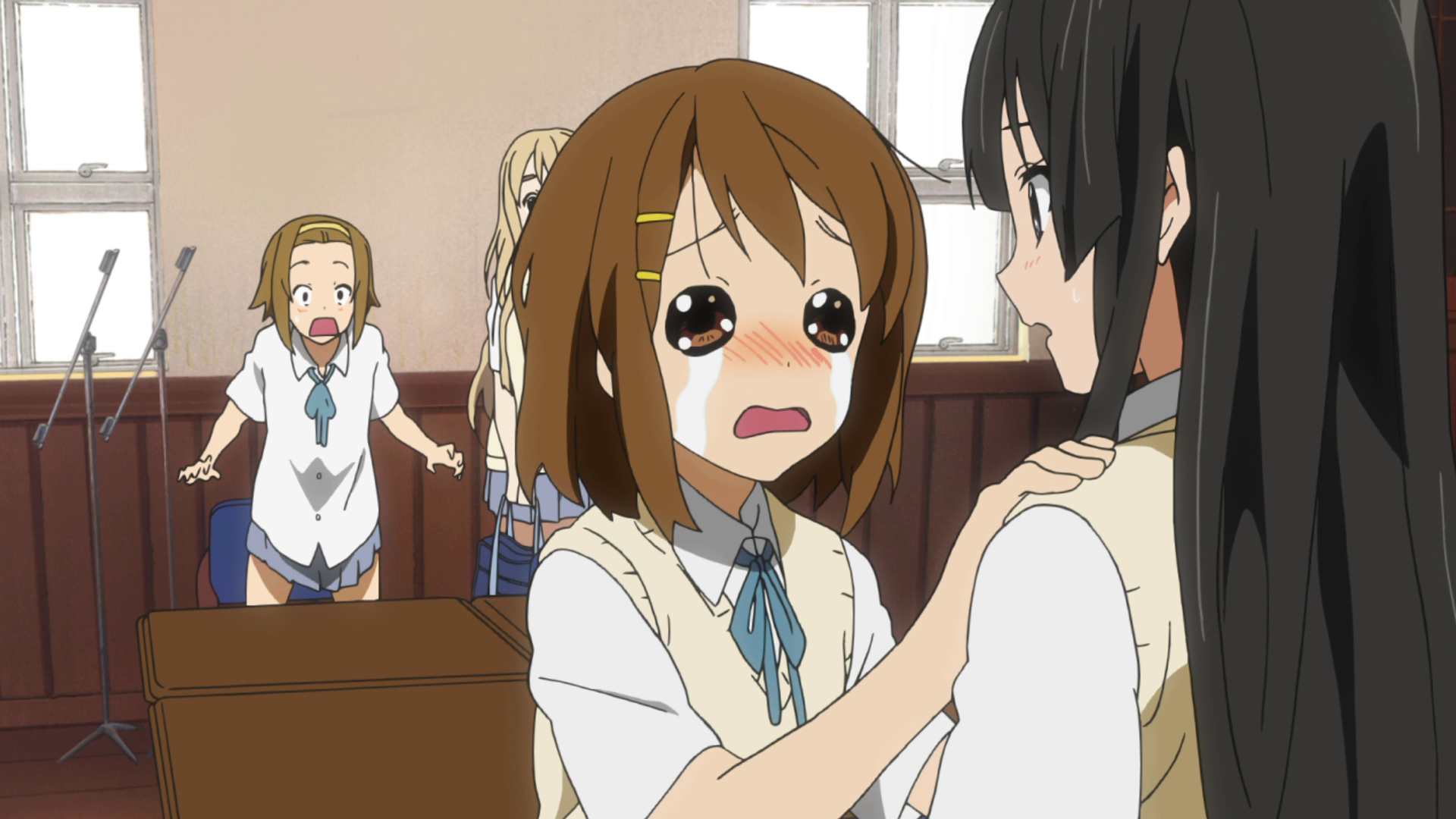 Image - Yui begging for help.png | K-ON! Wiki | FANDOM powered by Wikia