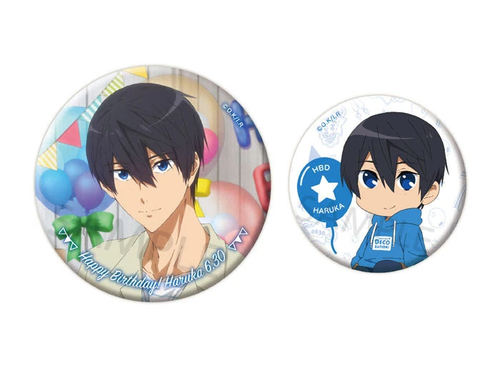 59 Free Series Birthday Decoration Can Badge Set Haruka Ka Shop Wiki Fandom