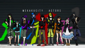 Mekakucity Actors