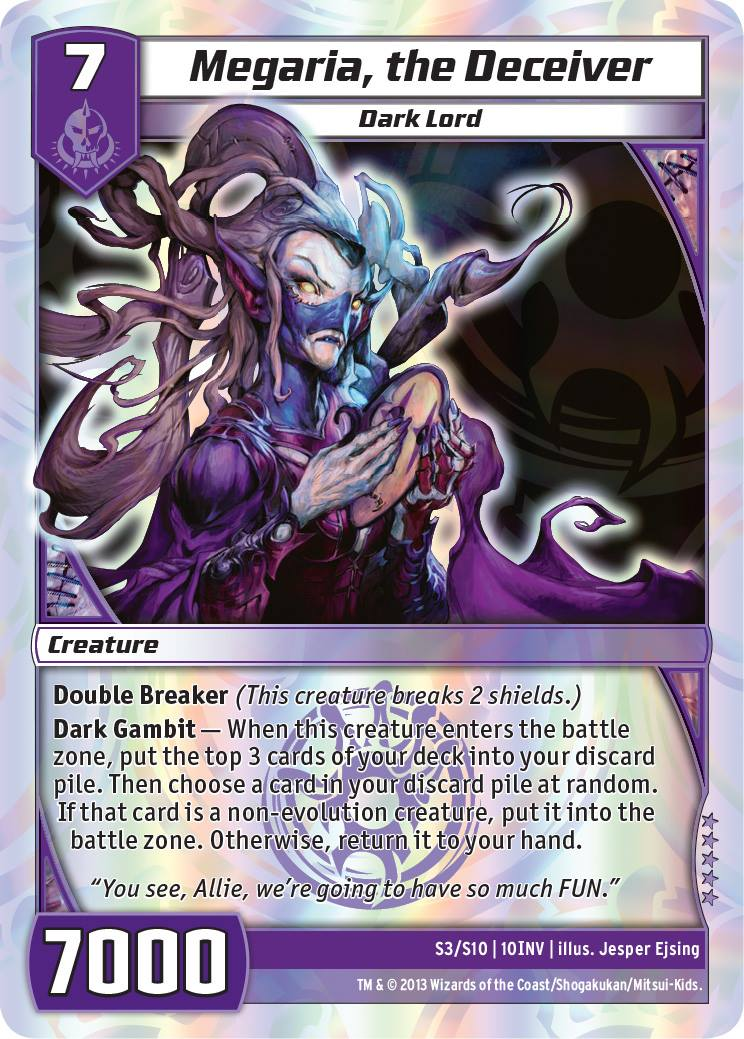  Megaria  the Deceiver Kaijudo Wiki FANDOM powered by Wikia