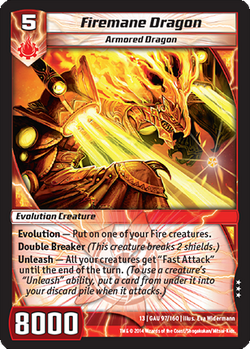 dragon firemane kaijudo wikia card abilities