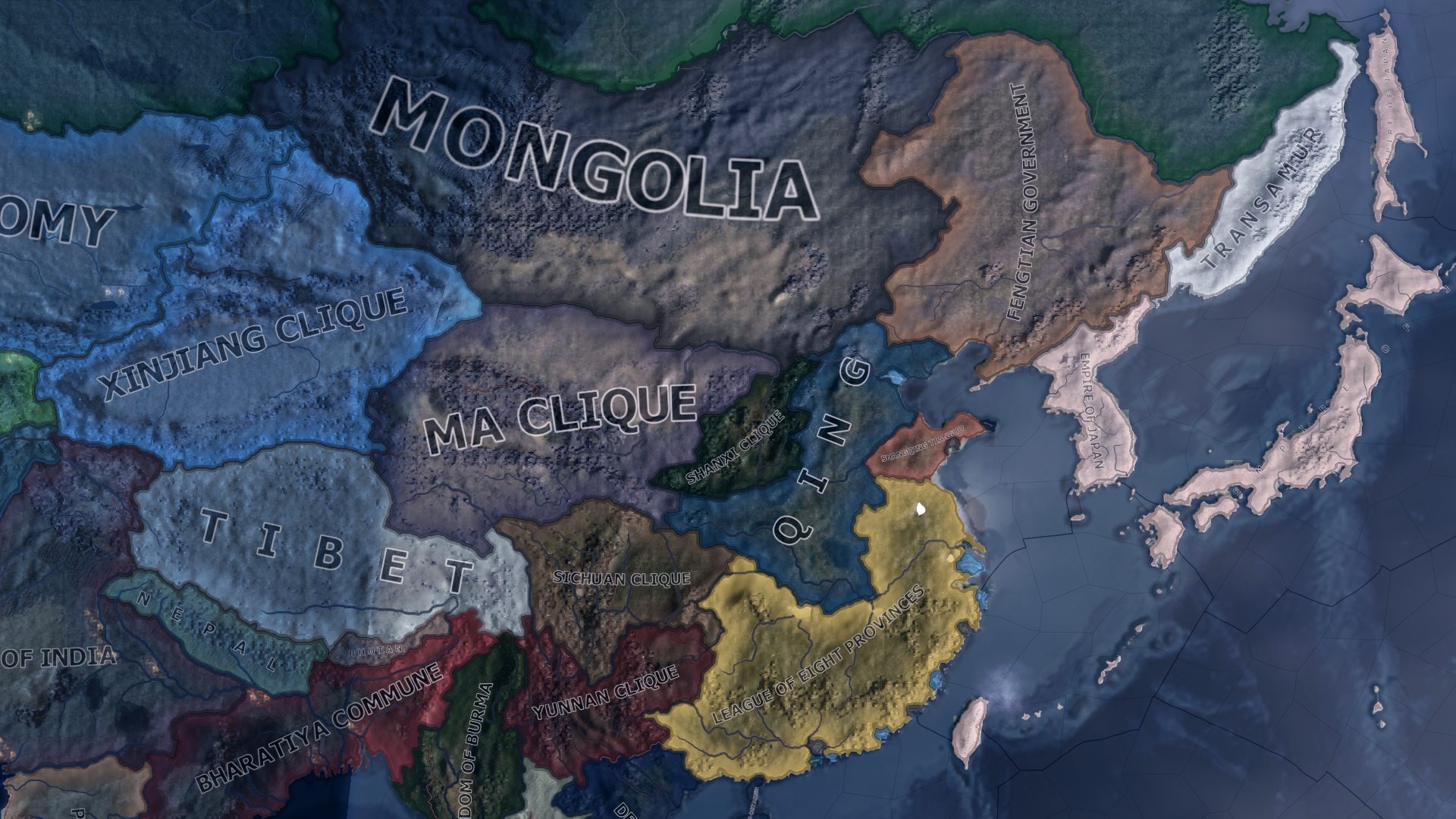 hearts of iron 4 mongolia