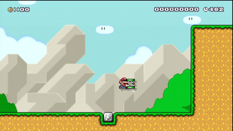 Midair Spring Jump Tutorial Kaizo Mario Maker Wikia Fandom