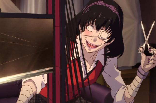 kakegurui midari ikishima aesthetic weirdgirl