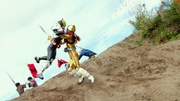 Bujin Kiva VS Bujin Fourze Elek