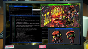 Ju Ju Burger code screen